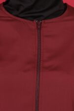 Düz Paraşüt Tam Kapalı Tesettür Mayo Bordo 3’lü Su İtici Hızlı Kuruyan Takım - Görsel 5